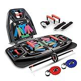 Lifepro Home Gym Portable Equipment - Strength Training, Resistance Equipment - Ab Workout Equipment for Home Workouts, Back Workout Equipment - Push Up Board