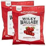 Wiley Wallaby Australian Style Soft & Chewy Gourmet Red Licorice 141g