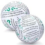 Foilswirl 2 Pcs Addiction Recovery Ball 24 Inch Addiction Sobriety Toys Games Tools for Addressing Substance Abuse Mental Health Enhancement and Preventing Relapse