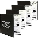 W4W Auto Registration Insurance & ID Card Holder - 4 PACK - Perfect for any Car, Truck, Motorcycle, Trailer or Boat - Strong Velcro Closure, Men & Women