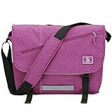 OIWAS Messenger Bag for Women Crossbody 15.6 Inch Laptop Satchel Bags for Women Shoulder Bag Large Briefcase Computer Bag Work Travel Purple