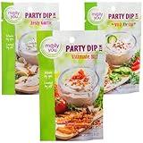 Molly and You Veggie Dip Mix Variety Pack (Pack of 3) - Keto Friendly, Gluten Free, Vegan Veggie Dip, Gourmet Chip and Cracker Dip – Dairy Free