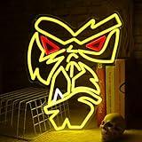 Gorilla Monkey KingK Neon Sign Monster Hollywood Adventure Science Fiction Movie LED Neon Lights For Bedroom Dormitory Game Room Christmas Party Art Wall Decoration Children's birthday gift