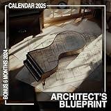 Architect’s Blueprint 2025: 18 Months of Innovative Schematics and Drafts, Designed for Organized Planning and Project Management