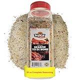 Tropical Spices Season to di Bone Complete Seasoning (26 oz)- Freshly Ground Powder Made from Finest Natural Ingredients, All Purpose Seasoning and Spices for Cooking Anything,especially bone-in meats,Oxtail,Ribs,chicken,pork and many more. Gluten Free, Keto Friendly (Season to di Bone(26 OZ))