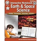 Mark Twain Earth & Space Science Interactive Books, Grades 5-8, Geology, Oceanography, Meteorology, and Astronomy Books, 5th Grade Workbooks and Up, ... Homeschool Curriculum (Interactive Notebook)