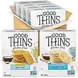 Good Thins Rice & Corn Snacks Gluten Free Crackers Variety Pack, 4 Boxes