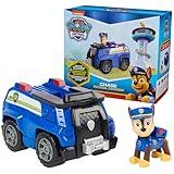 Paw Patrol, Chase’s Patrol Cruiser, Toy Car with Collectible Action Figure, Sustainably Minded Kids Toys for Boys & Girls Ages 3 and Up