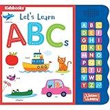 Let's Learn ABCs - Interactive Sound Book for Toddlers | 27 Fun Buttons, Tracing & Alphabet Song | Touch & Feel Board Book for Early Learning