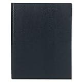 Blueline Executive Notebook with Ribbon Bookmark, 1-Subject, Medium/College Rule, Blue Cover, (75) 11 x 8.5 Sheets