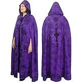 The New Age Source Ritual Cotton Cloak Moon Goddess Purple