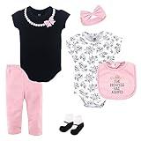 Hudson Baby baby girls Cotton Layette Set, Princess, 3-6 Months US