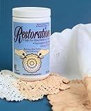 Engleside Products Restoration Hypoallergenic Powder to Clean Antique and Delicate Linens Safely 32 Ounce Tub- One