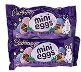Cadbury Mini Eggs Milk Chocolate Pack of 2 x 9oz Bags of Chocolate Easter Egg Candy by Inspired Candy.