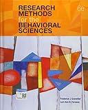 Research Methods for the Behavioral Sciences