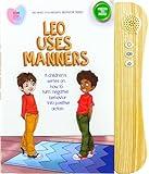 Leo Uses Manners - Interactive Sound Books for Kids (Behavior Series), Hardcover Childrens Books on Social Skills & Emotional Regulation by Big Heart Toys