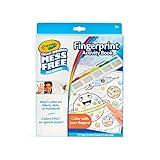 Crayola Color Wonder Mess Free Fingerprint Ink Painting Activity Set, Finger Painting Alternative, Toddler Coloring, Travel Activity, Gift for Toddlers