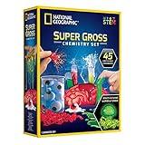 NATIONAL GEOGRAPHIC Gross Science Kit - 45 Gross Science Experiments- Dissect a Brain, Make Slime, Creepy STEM Project Gifts for Boys and Girls, Halloween Activities for Kids 8-12 (Amazon Exclusive)