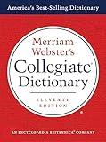 Merriam-Webster's Collegiate Dictionary, 11th Edition, Jacketed Hardcover, Indexed