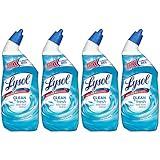 Lysol Clean & Fresh Toilet Bowl Cleaner, Ocean Fresh, 24 oz (Pack of 4)