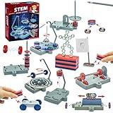 Magnetic Science Kit,Anti Gravity Magnetic Levitation Kit,12 in 1 Magnetic Science Magnetic Toys for Kids Ages 8-12 Magnets for Science Magnetic Physics Toys Educational Gift for Kids