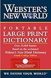 Webster's New World Portable Large Print Dictionary, Second Edition