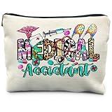 RYYCDOI Medical Assistant Gifts, Trendy Western Medical Assistant Makeup Bag, Nurse Gifts for Women, Registered Nurses Gifts, RN Gifts Cosmetic Bags Toiletry Bag for Women