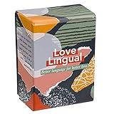 FLUYTCO Love Lingual Couples Card Game for Adults | Fun Couples Games for Date Night Ideas | Intimacy Card Game for Boyfriend and Girlfriend | Newlywed & Marriage Game for Couples to Reconnect