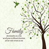 Family Reunion Guest Book - Family Tree: Sign In Guest Book for Family Gathering: Keepsake Memory Guest Book