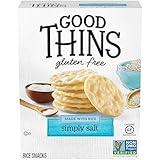 Good Thins Simply Salt Rice Snacks Gluten Free Crackers, 3.5 oz