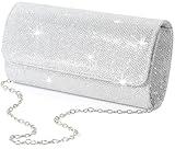 lovyoCoCo Evening Bag Clutch Purses for Women, Ladies Sparkling Party Handbag Wedding Bag