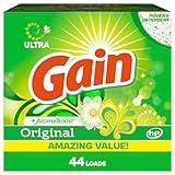GAIN Powder Laundry Detergent for Regular & he Washers, Original Scent, 45 Oz (Packaging May Vary)