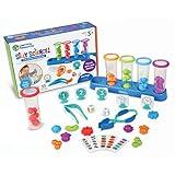 Learning Resources Silly Science Fine Motor Sorting Set, STEM Toys for Kids, Educational Toy, Preschool Fine Motor Skills, PreK Manipulatives, 55 Pieces, Age 3+