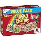 Lucky Charms Breakfast Cereal Treat Bars, Snack Bars, Value Pack, 16 ct