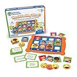 Learning Resources Who's Feeling What?,Social Emotional Learning Games, Communication Games for Kids, Emotion Toys, Feeling Toys for Kids, 49 Pieces, Age 3+