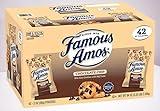 FamousAmos Chocolate Chip Cookies Classic Bite-Size, 2 oz Individual Bags (42 pk) - Count Chocolate Chip Cookies