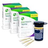 OneTouch Verio Test Strips for Diabetes Value Pack - 90 Count - for Blood Sugar Monitor - Home Self Glucose Testing - 3 Boxes, 30 Strips Per Pack