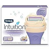 Schick Intuition Pure Nourishment Coconut Razor Refill 3 Cartridges