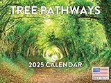 Tree Pathways Nature Calendar 2025 Scenic Trees Monthly Wall Calender 12 Month | American Made In The USA