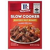 McCormick Slow Cooker Savory Pot Roast Seasoning Mix, 1.3 oz