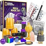 NATIONAL GEOGRAPHIC Mega Magic Set - More Than 75 Magic Tricks for Kids to Perform with Step-by-Step Video Instructions for Each Trick Provided by a Professional Magician (Amazon Exclusive)