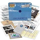 Murder Mystery Party, Death in Antarctica, Case File Game for 1+ Players, Ages 14 and Up