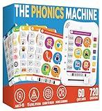 Phonics Learning Pad - Electronic Phonics Reading Game for Kids Ages 5-11 - Learn to Read in 720 Phonic and Letter Sound Questions - Vowels, Consonant Blends, Digraphs, Diphthongs