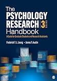 The Psychology Research Handbook: A Guide for Graduate Students and Research Assistants