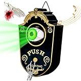 Venforze Halloween Decorations, Halloween Doorbell, Animated Eyeball with Spooky-Sounds, Halloween Decor with Lightup Eyeball,Trick Or Treat Event for Kids, for Haunted House Halloween Party