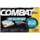 Combat Max Ant Killing Bait Stations, Indoor and Outdoor Use, 6 Count