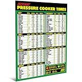 Instant Pot Magnetic Cheat Sheet - Extra Large Easy to Read 8.5” x 11” Pressure Cooker Kitchen Accessory - Instapot Cooking Times Quick Reference Guide Fridge Magnet - Cook Healthy & Tasty Meals Fast