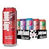 Jolly Good Classic Wisconsin Crafted Soda Variety Pack, Flavored Soda Pop Drink, Caffeine Free Soft Drinks for Adults & Kids, Craft Soda for Mocktails & Cocktails, Made in America, 12 Oz Cans, 12 Pack