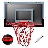 Franklin Sports Over The Door Mini Basketball Hoop - Pro Hoops Indoor Mini Hoop with Mini Basketball - Slam Dunk Approved Shatter Resistant Backboard - Bedroom + Office Mini Hoop + Ball - Small