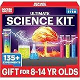 Doctor Jupiter Ultimate Science Kit, Chemistry Set for Kids Ages 8-10-12-14 | Birthday Gift Ideas for Boys & Girls 8,9,10+ Years Old| STEM Toy with 135+ Experiments| Learning & Educational Projects